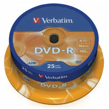 DVD Verbatim VD1625, 25 buc, Cake - photo