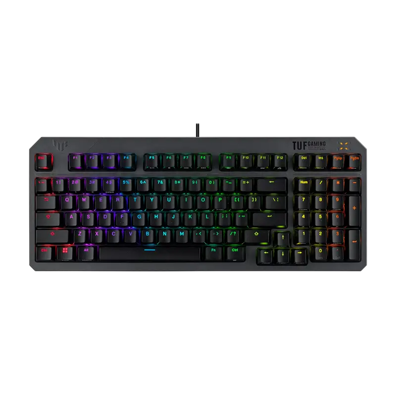 Tastatură ASUS TUF Gaming K3 Gen II, Cu fir, Negru - photo