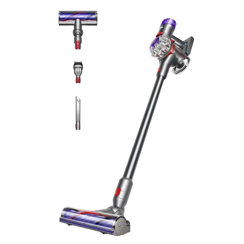 Вертикальный Пылесос Dyson V8 Advanced, Silver | Nickel - photo