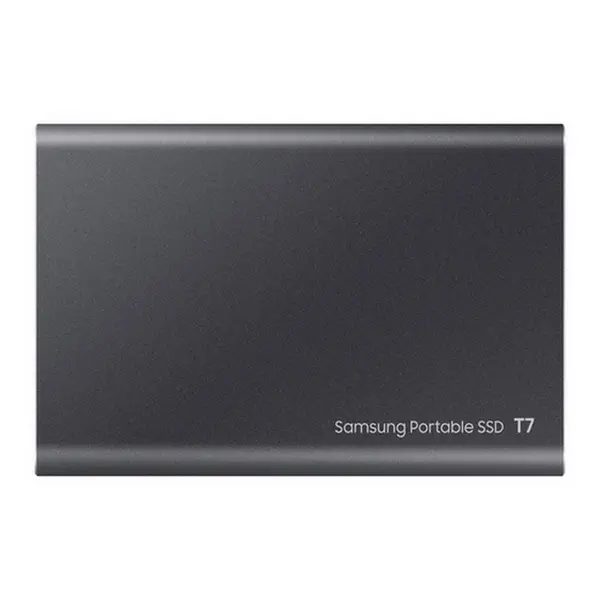 SSD portabil extern Samsung Portable SSD T7, 500 GB, Grey (MU-PC500T/WW) - photo