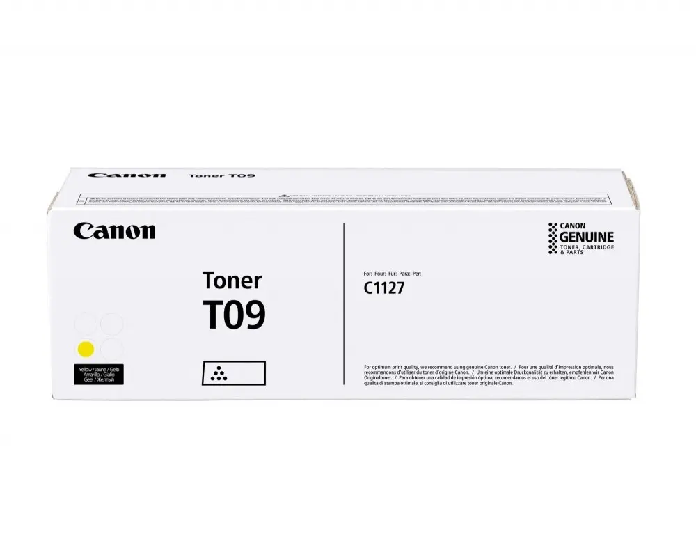 Тонер Canon T09, Желтый - photo