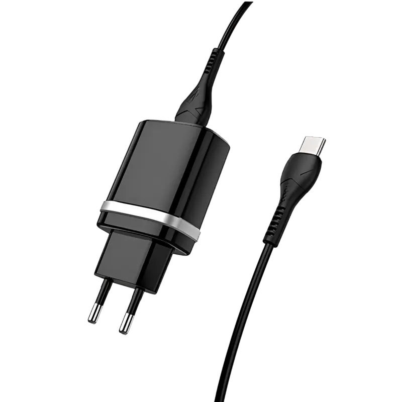 Зарядное устройство Xpower Charger  + Type-C Cable, 1USB, QC3.0, Белый - photo