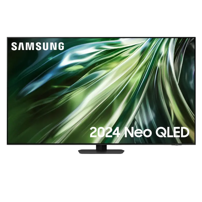 55" QLED SMART Телевизор Samsung QE55QN90DAUXUA, 3840x2160 4K UHD, Tizen, Чёрный - photo