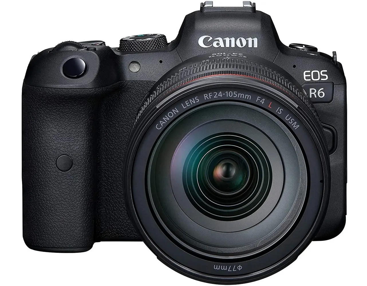 Aparat Foto Mirrorless Canon EOS R6 + RF 24-105 IS, Negru - photo