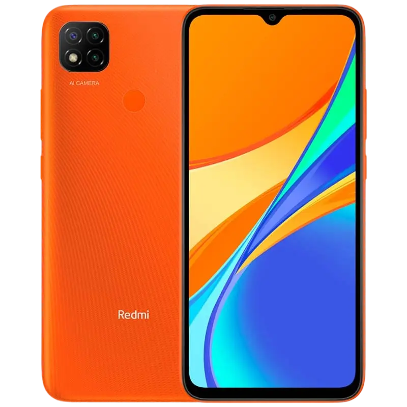 Смартфон Xiaomi Redmi 9C, 64Гб/3Гб, Оранжевый - photo