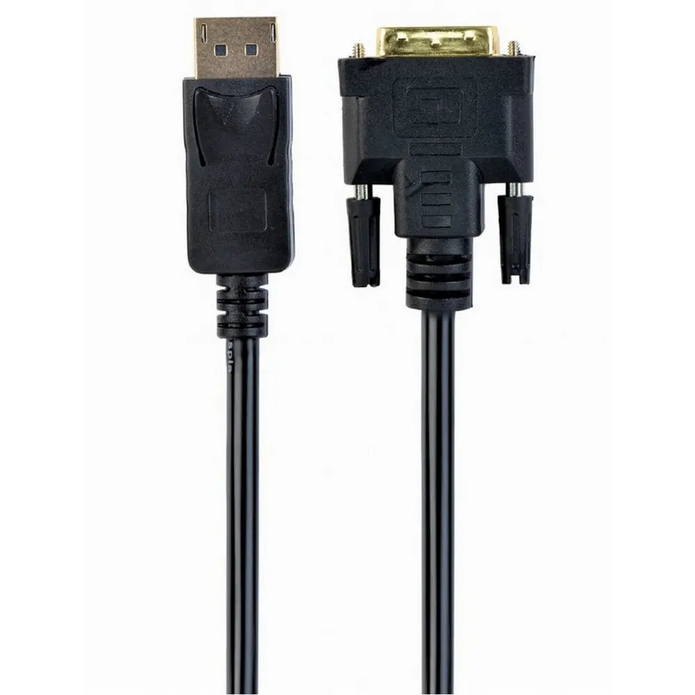 Cablu Video Cablexpert CC-DPM-DVIM-3M, DisplayPort (M) - DVI-D (M), 3m, Negru - photo