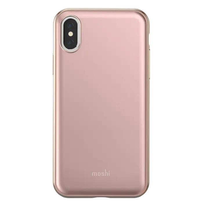 Чехол Moshi iGlaze - iPhone XS/X, Розовый - photo