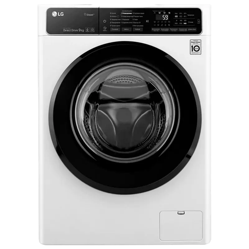 Mașină de spălat LG F4H5VS6W, 9kg, Alb - photo