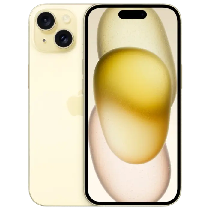 Smartphone Apple iPhone 15, 6GB/512GB, Galben - photo