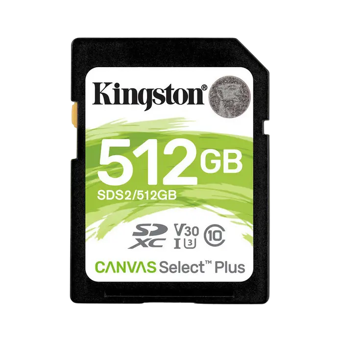 Card de Memorie Kingston Canvas Select Plus, 512GB (SDS2/512GB) - photo
