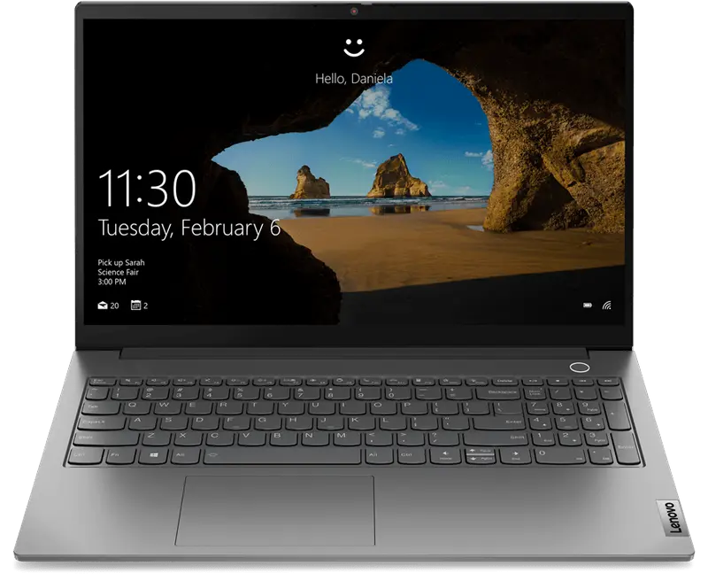 Laptop Business 15,6" Lenovo ThinkBook 15 G2 ARE, Mineral Grey, AMD Ryzen 3 4300U, 8GB/256GB, Fără SO - photo