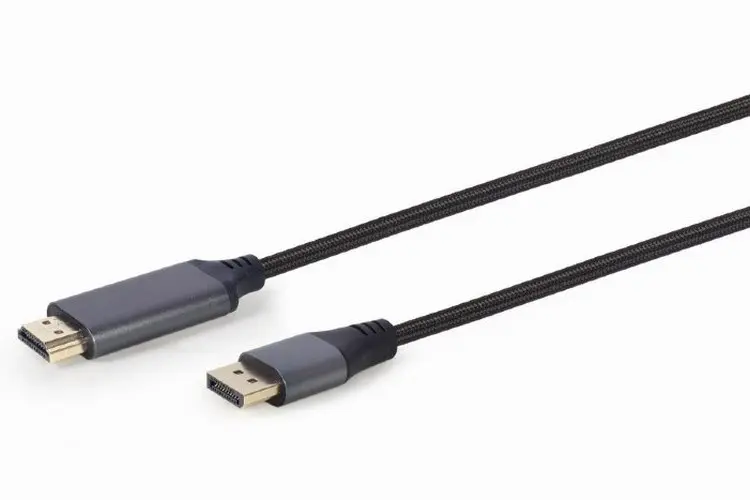 Cablu Video Cablexpert CC-DP-HDMI-4K-6, DisplayPort (M) - HDMI (M), 1,8m, Negru - photo