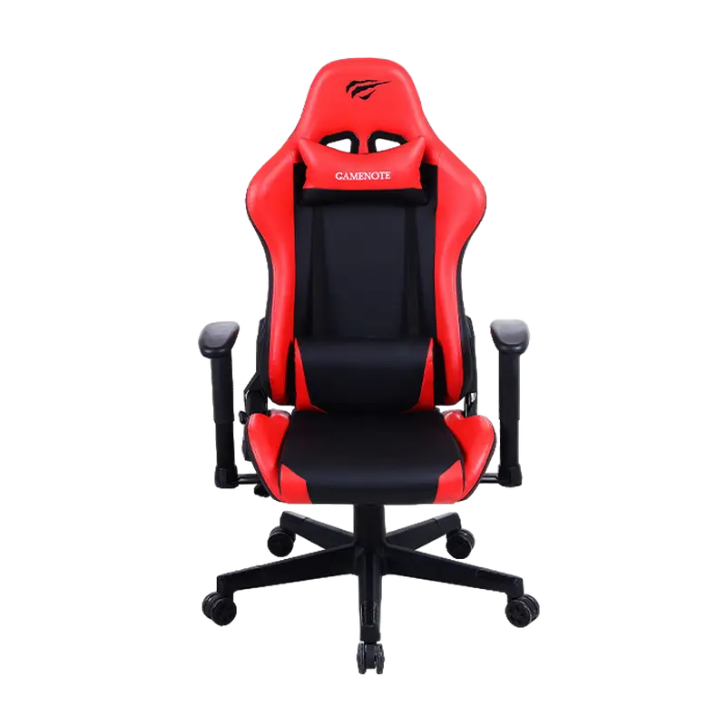 Scaun Gaming Havit GC938, PU Piele, Negru | Roșu - photo