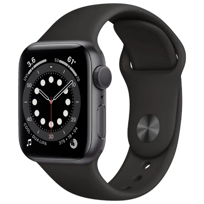 Ceas inteligent Apple Watch Series 6 GPS MG133, 40mm, Gri cosmic - photo