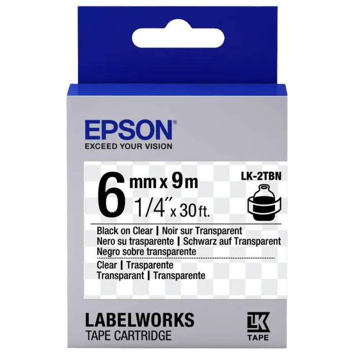  Epson LK-2TBN, 6 мм x 9 м - photo