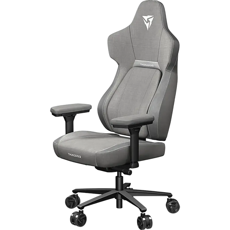 Игровое кресло ThunderX3 CORE LOFT, Ткань, Искусственная кожа, Grey - photo