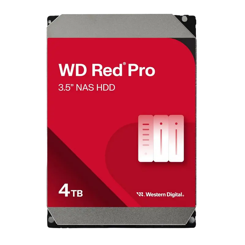 Жесткий диск Western Digital WD Red Pro, 3.5", 4 ТБ <WD4005FFBX> - photo