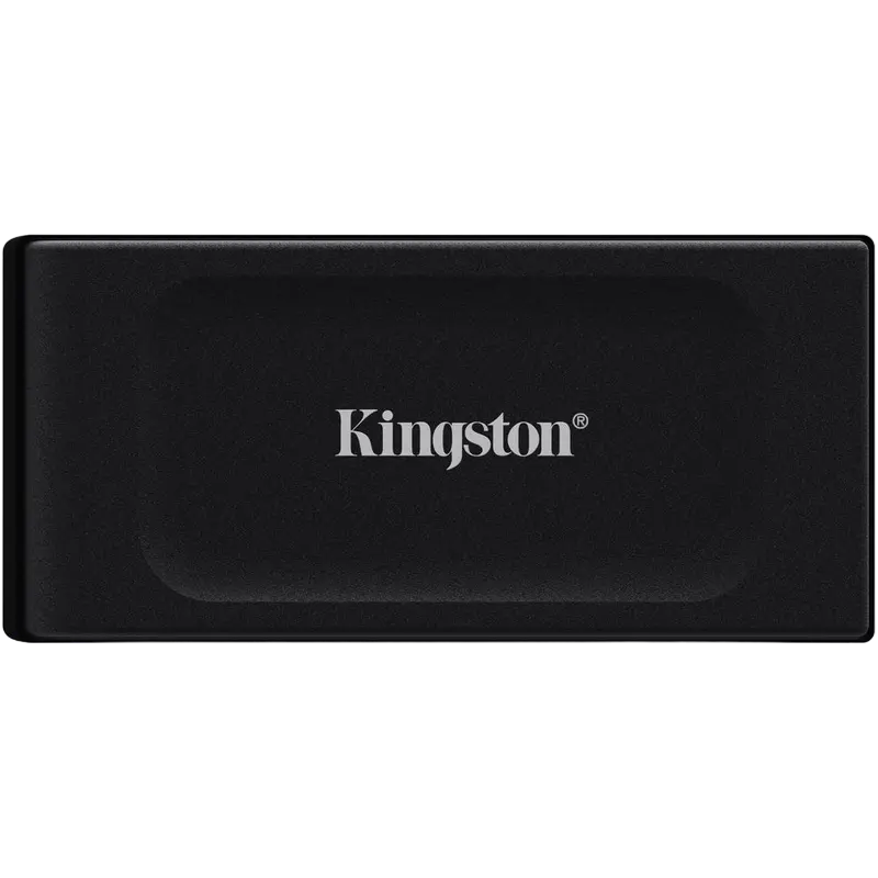 Внешний портативный SSD накопитель Kingston XS1000, 1 ТБ, Чёрный (SXS1000/1000G) - photo