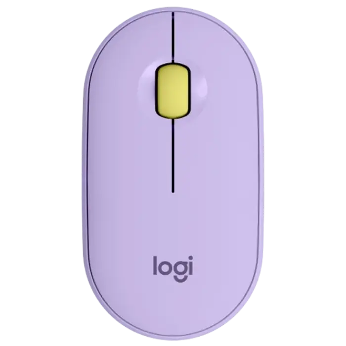 Mouse Wireless Logitech M350, Violet - photo