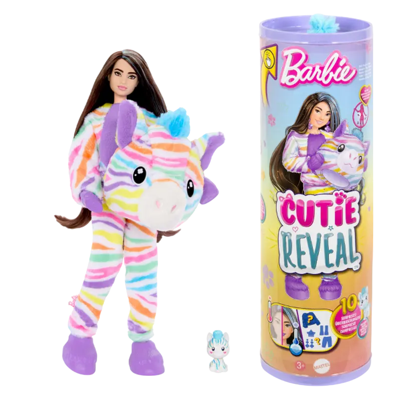 Păpușa Barbie "Barbie într-un costum de unicorn, de pluș" - photo