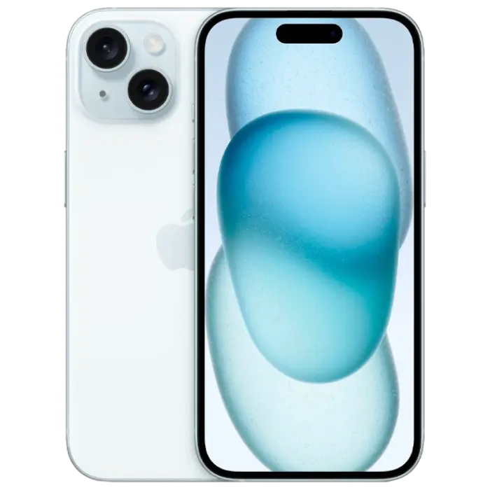 Смартфон Apple iPhone 15, 6Гб/128Гб, Синий - photo