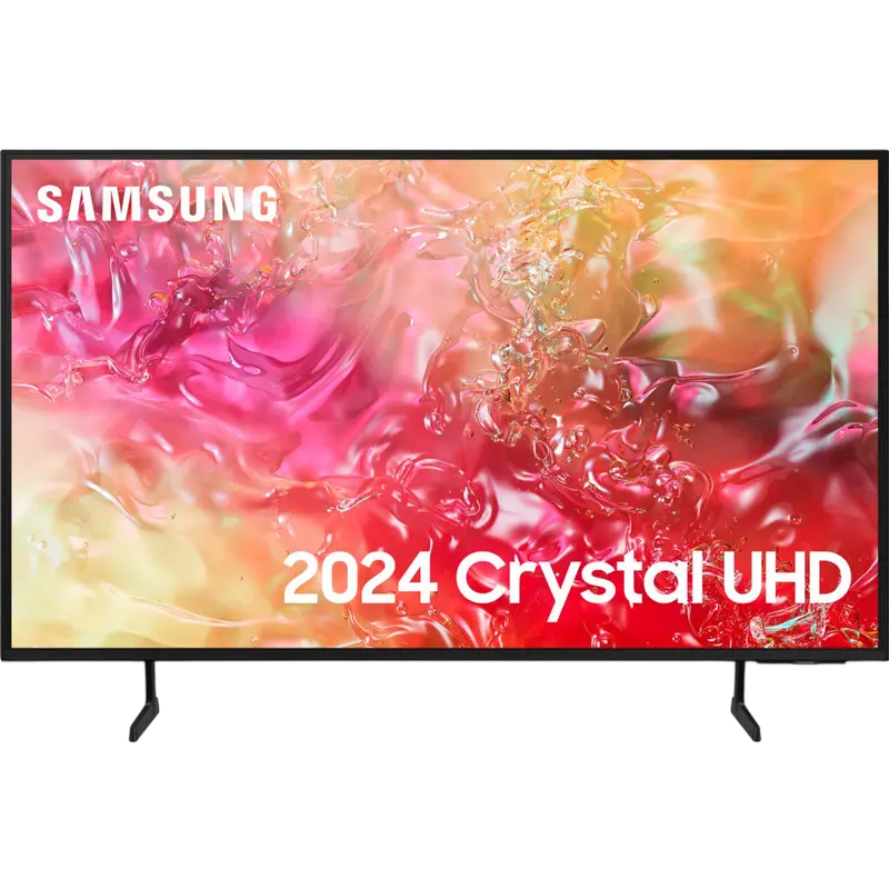 60" LED SMART Телевизор Samsung UE60DU7100UXUA, 3840x2160 4K UHD, Tizen, Чёрный - photo