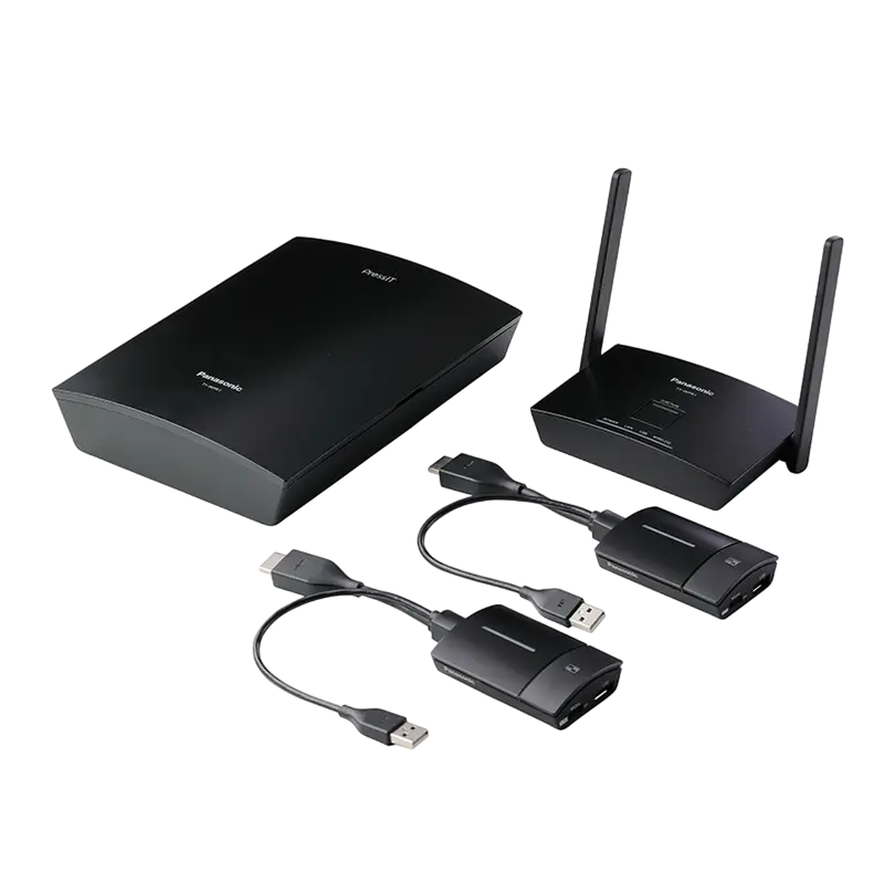 Set sistem de prezentare wireless Panasonic TY-WPS1W, Negru - photo