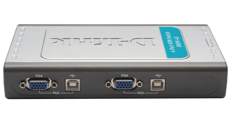 D-Link 4 PORT USB KVM SWITCH, DKVM-4U/C1A - photo