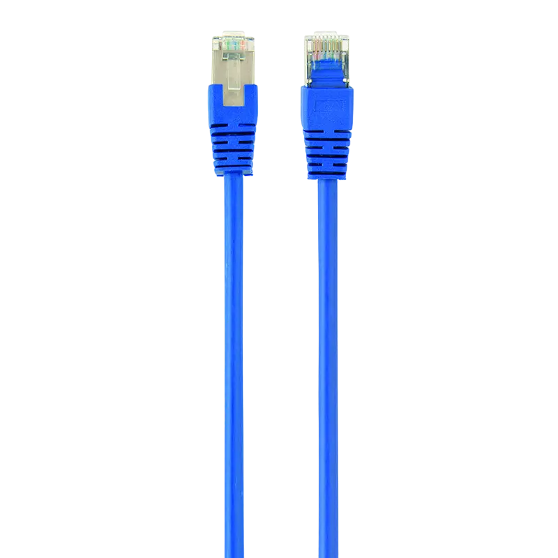 Патч-корд Cablexpert PP6U-0.25M/B, Cat6 UTP, 0,25м, Синий - photo