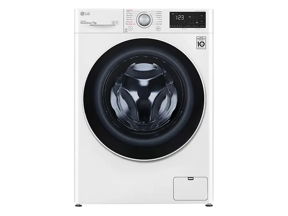 Mașină de spălat LG F2WV3S7S0E, 7kg, Alb - photo