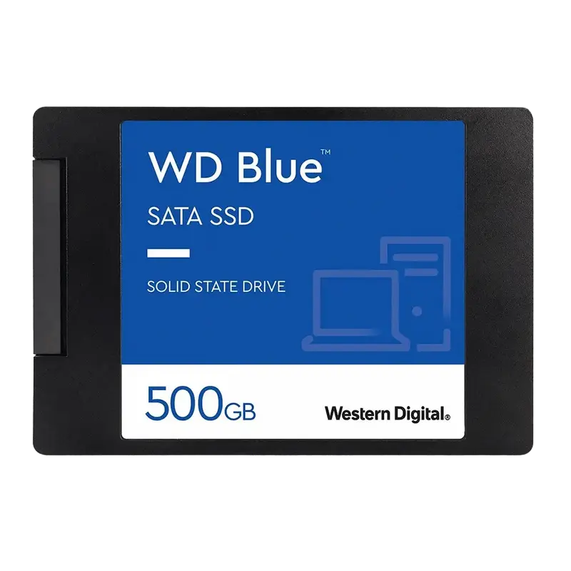 Накопитель SSD Western Digital WD Blue, 500Гб, WDS500G2B0A - photo