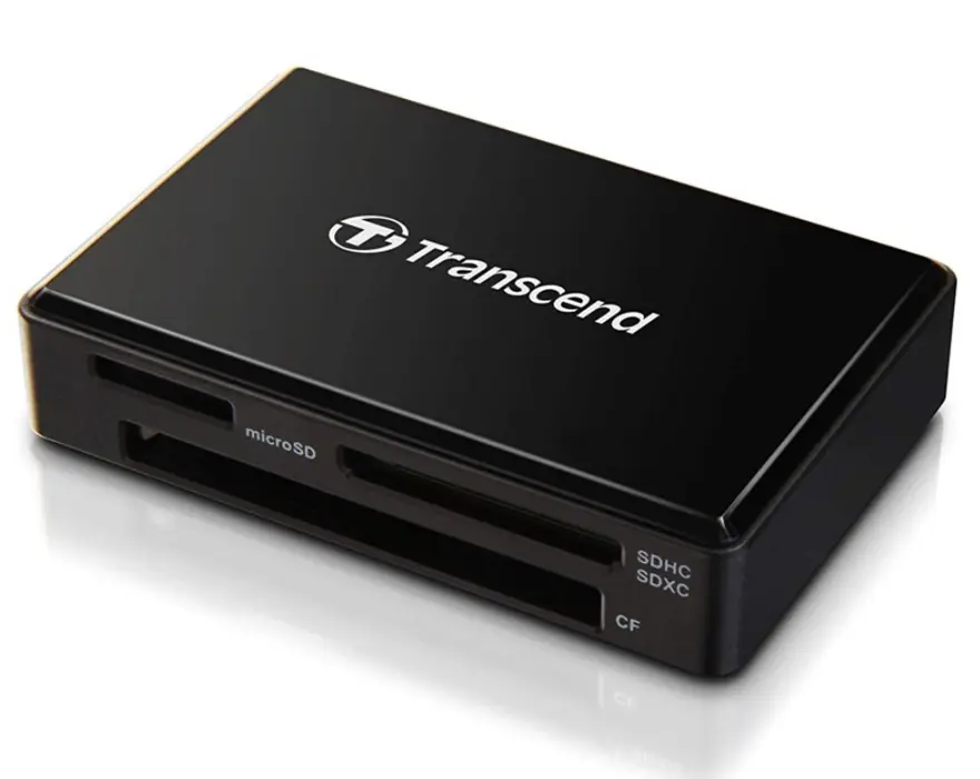 Cititor de carduri Transcend TS-RDF8, micro-USB, USB Type-A, Negru - photo