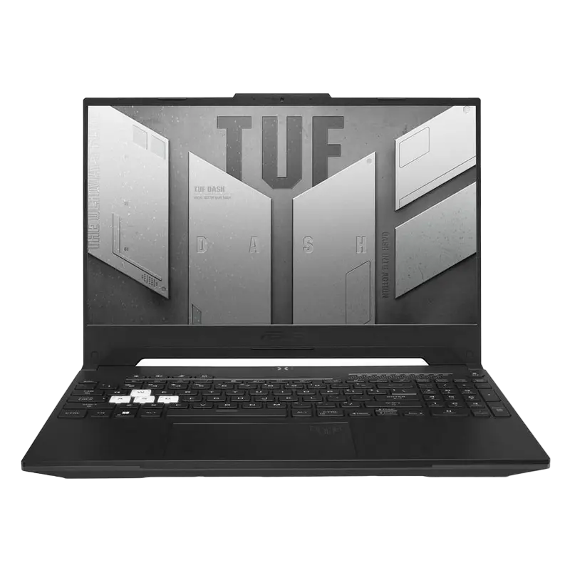 Laptop Gaming 15,6" ASUS TUF Dash F15 FX517ZC, Off Black, Intel Core i5-12450H, 16GB/512GB, Fără SO - photo