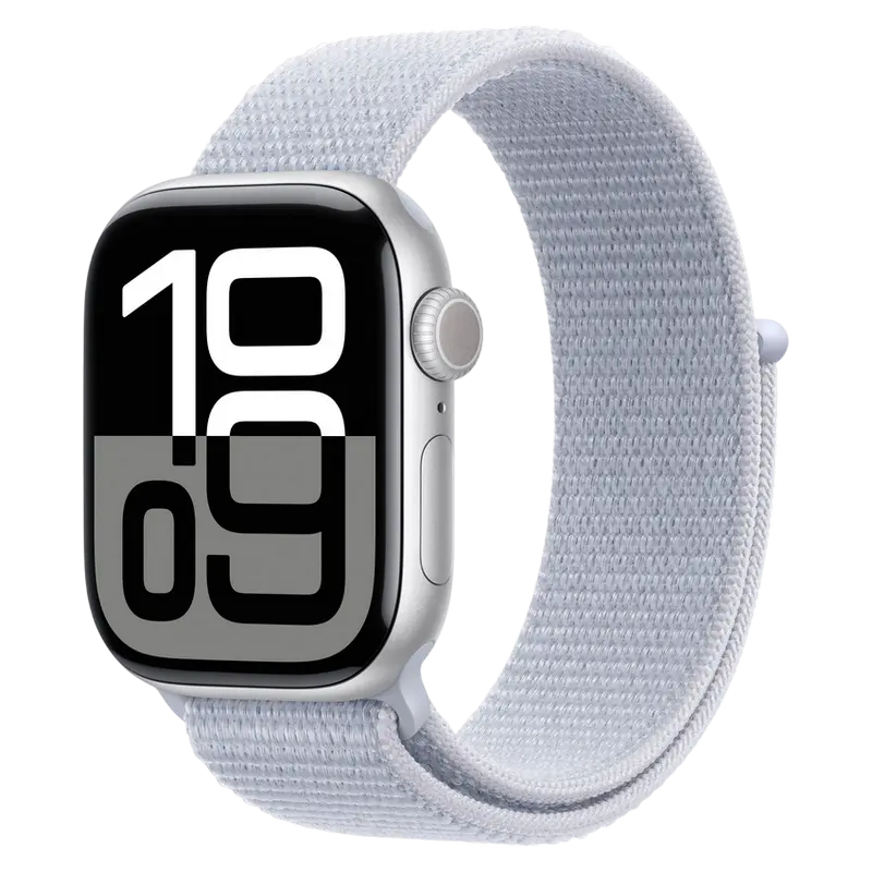 Ceas inteligent Apple Watch Series 10, 42mm, Blue Cloud - photo