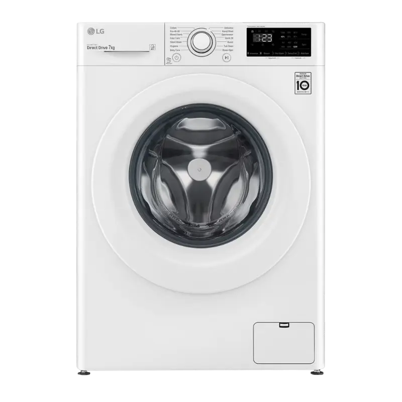 Mașină de spălat LG F2WV3S7N3E, 7kg, Alb - photo