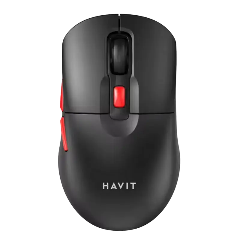 Беcпроводная мышь Havit MS59WB, Черный | Красный - photo