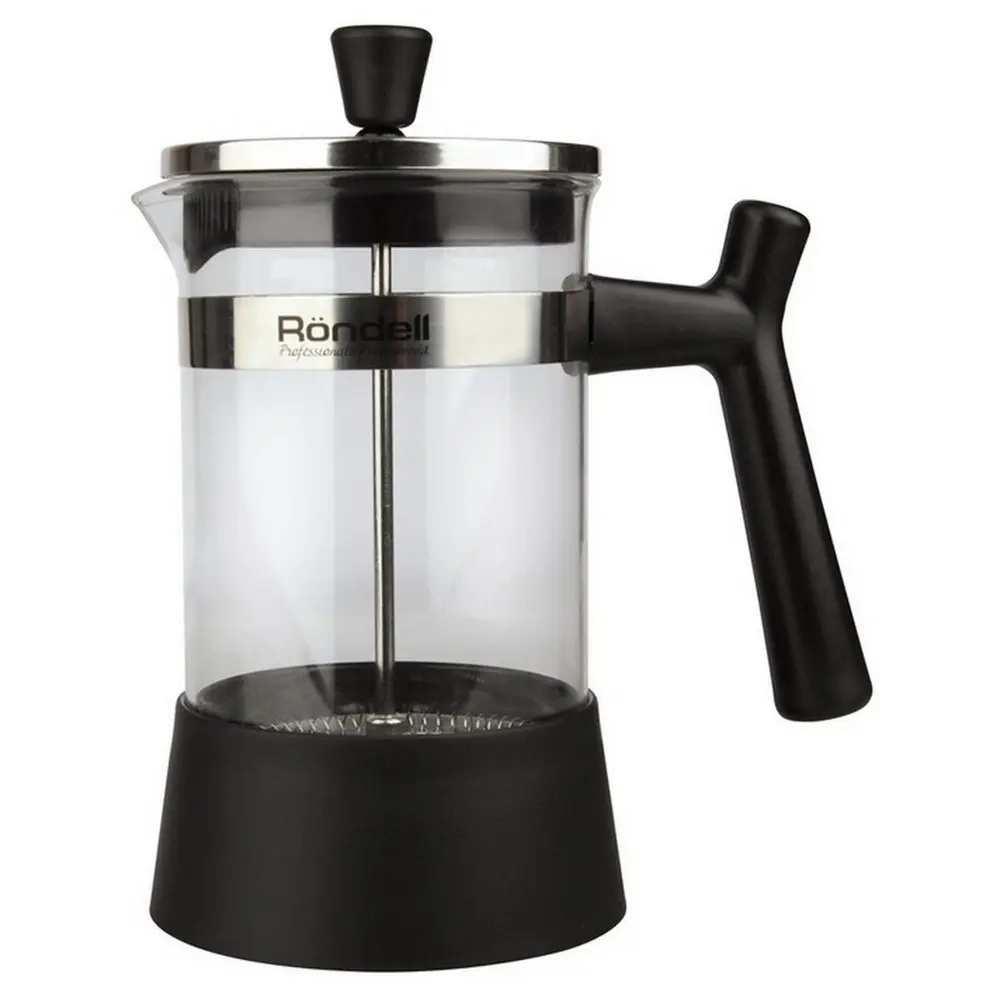 Cafetiera French Press Rondell RDS-426, 0,6L, Negru - photo