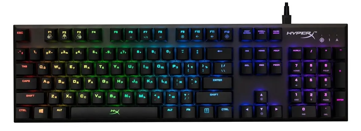 Tastatură HyperX Alloy FPS RGB, Cu fir, Negru - photo