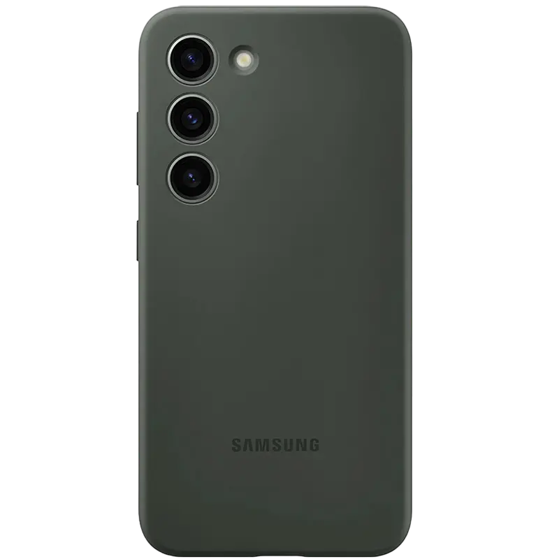 Husă Samsung Silicone Cover for Galaxy S23, Verde - photo