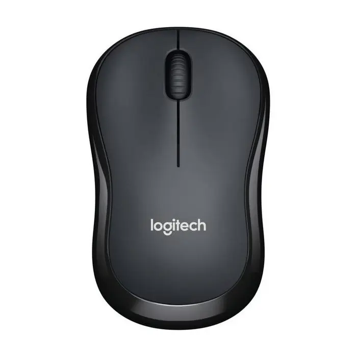 Wireless Mouse Logitech M220 Silent, Optical, 1000 dpi, 3 buttons, Ambidextrous, 1xAA, Black - photo