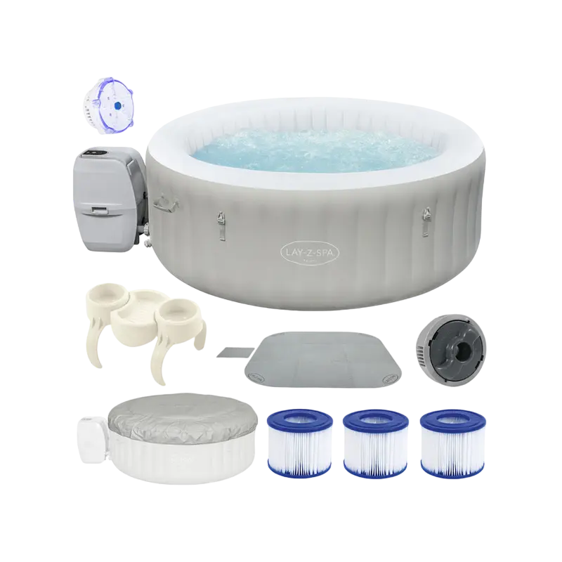 Jacuzzi Bestway Tahiti, 669L, Gri, 60007 - photo