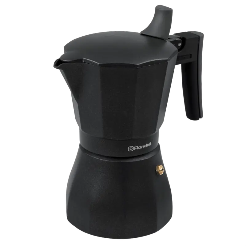 Гейзерная кофеварка Rondell RDA-994, Чёрный - photo