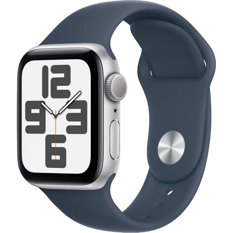 Ceas inteligent Apple Watch SE 2, 44mm, Storm Blue | Silver - photo