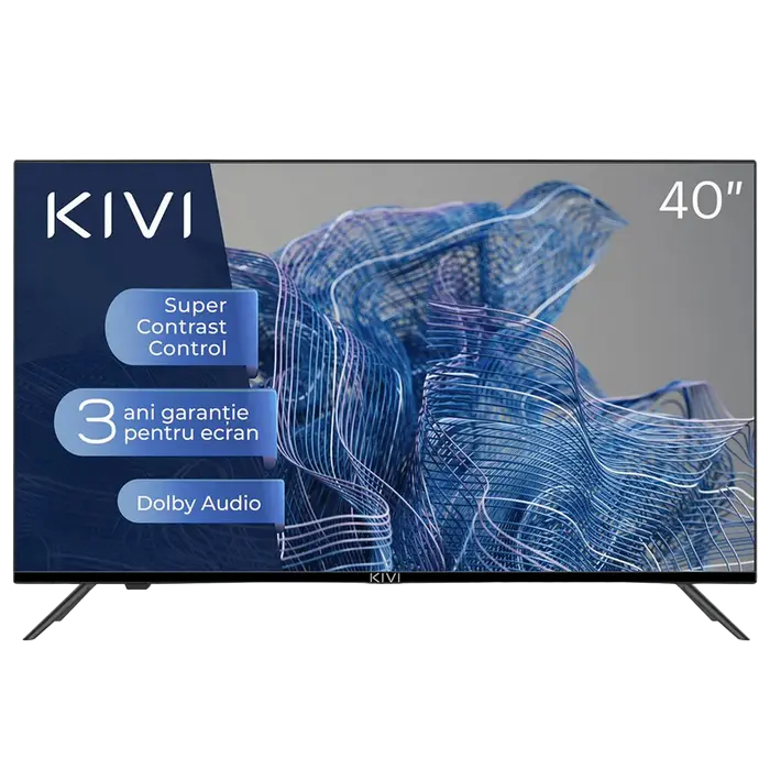 40" LED SMART TV KIVI 40F750NB, 1920x1080 FHD, Android TV, Negru - photo