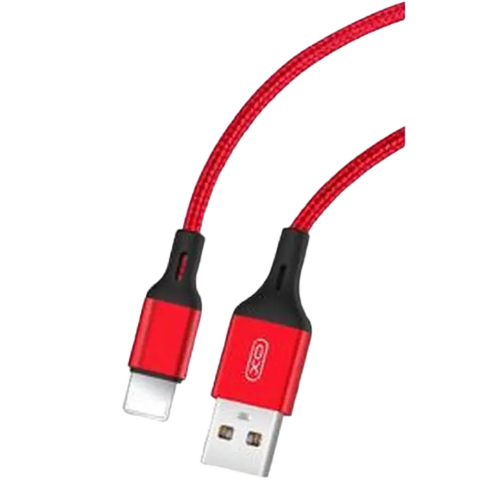 Кабель для зарядки и синхронизации XO NB143, USB Type-A/Lightning, 2м, Красный - photo