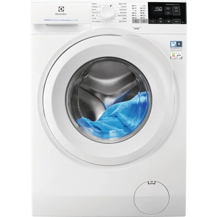 Mașină de spălat Electrolux EW6F449PWE, 9kg, Alb - photo