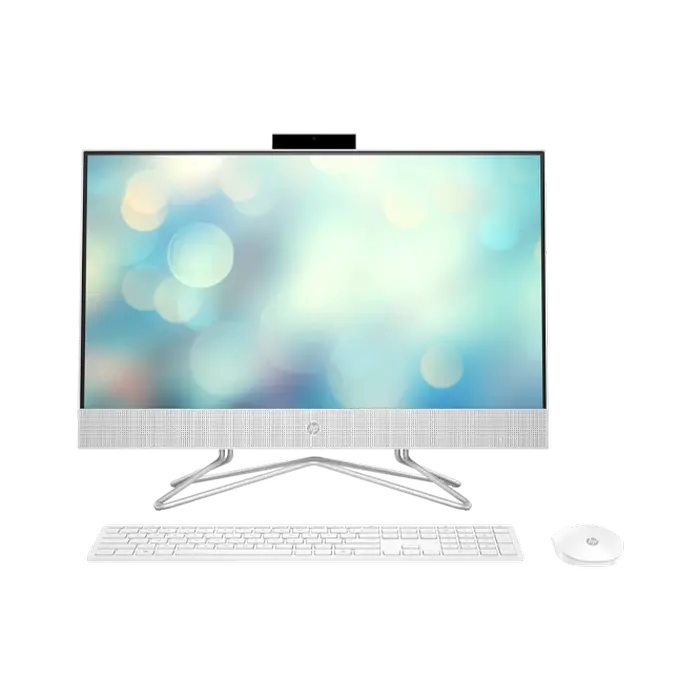 Моноблок HP 24-df1058ur, 23,8", Intel Core i5-1135G7, 8Гб/512Гб, FreeDOS, Белый - photo