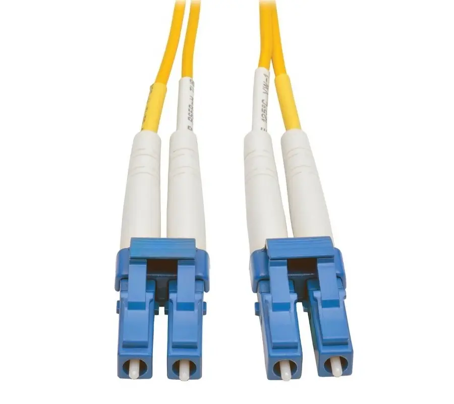 Fiber optic patch cords, singlemode Duplex LC-LC, 5m - photo