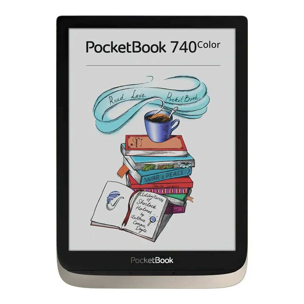 eBook Reader PocketBook 740 Color, Moon Silver - photo
