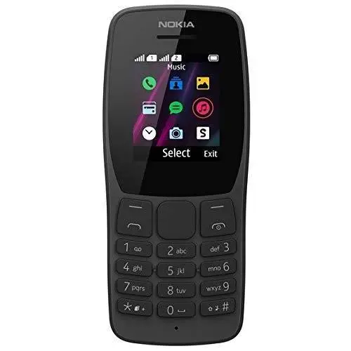 Telefon mobil Nokia 110, Negru - photo